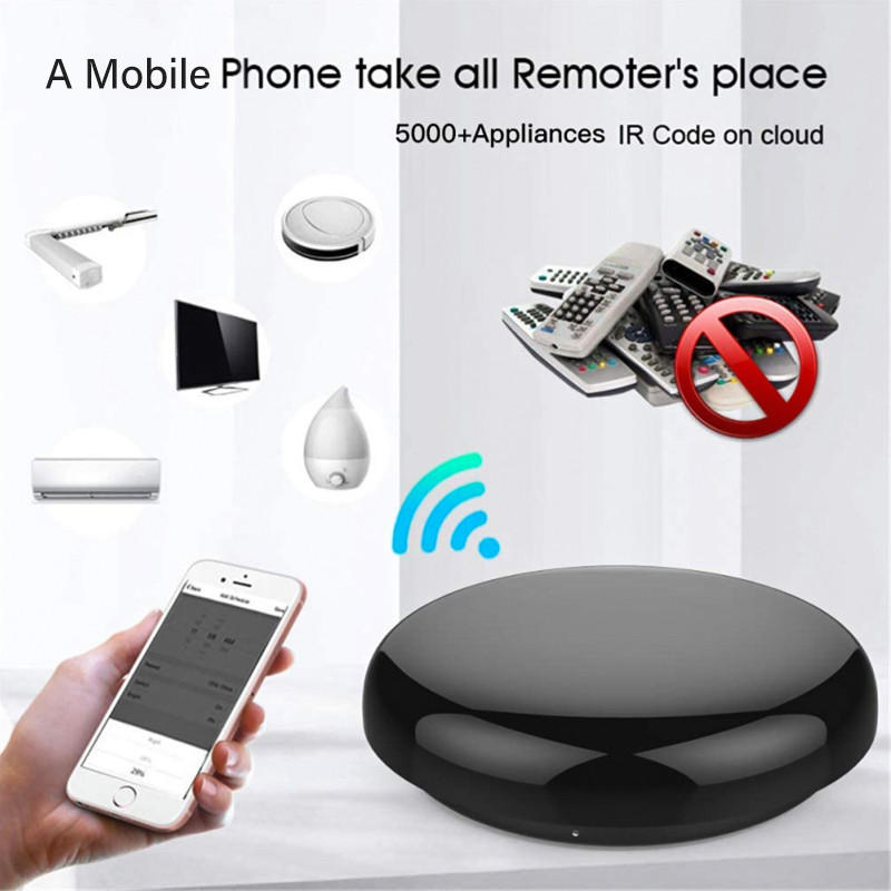 HIMOJO Tuya Universal WiFi IR RF Bluetooth Electrocasnice inteligente Telecomanda Smart Life APP Telecomanda Control vocal AC TV