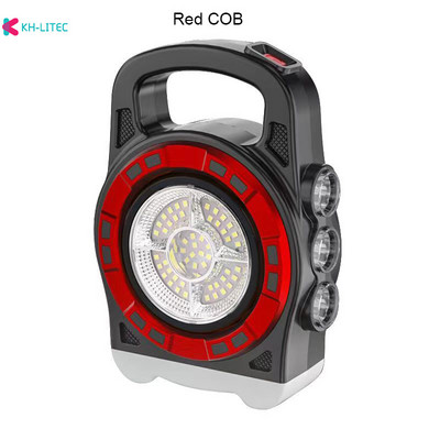 Lumină solară de camping cu LED de mare putere, bec reîncărcabil prin USB pentru lampă de cort în aer liber, lanternă portabilă, lumini de urgență, consumabile pentru tabără