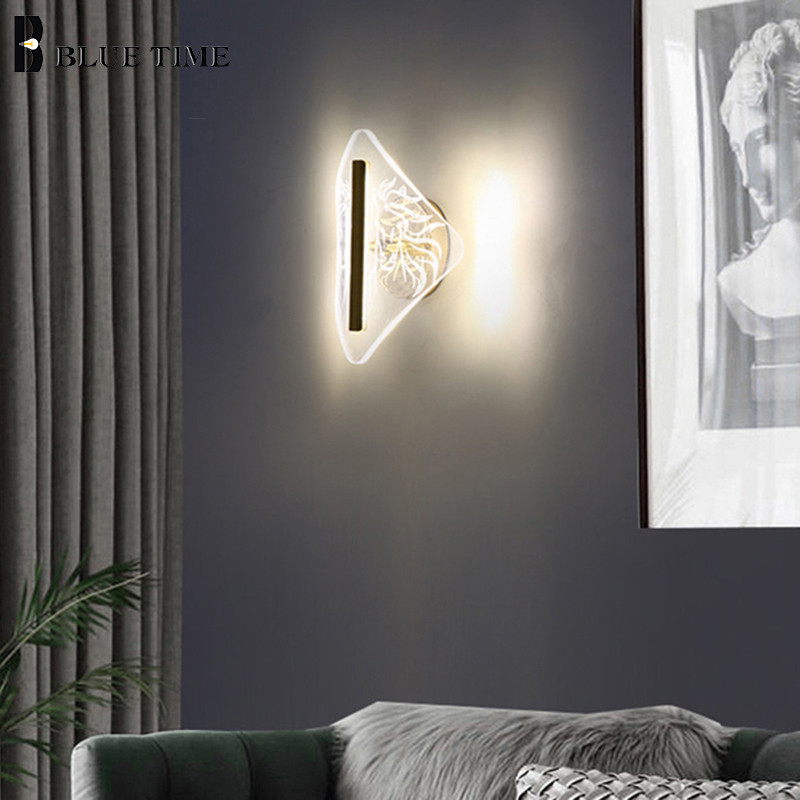 Dekorácie do domácnosti LED nástenné svietidlá Vnútorné kreatívne nástenné svietidlá do obývačky, spálne, nočné svetlo, uličky, chodby, dekoračné osvetlenie