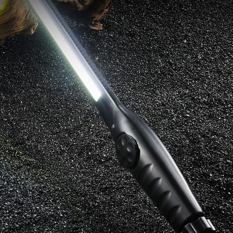 Lampă de căutare portabilă COB LED, reîncărcabilă prin USB, lumină de inspecție portabilă, reglabilă 1200 mAh pentru atelierul de acasă