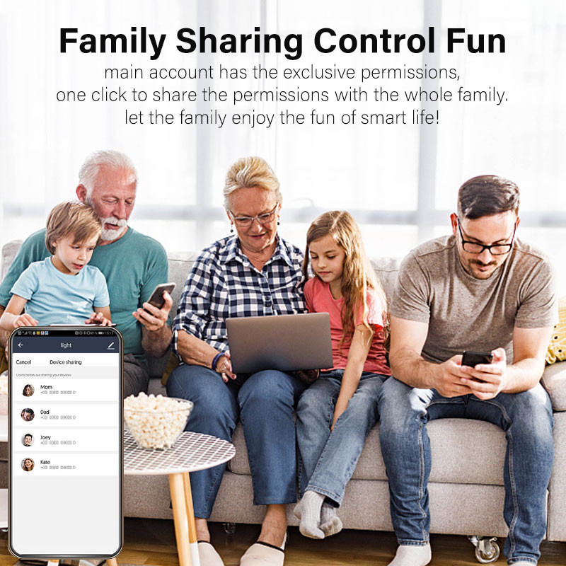 EU TUYA 20A întrerupător încălzitor de apă Smart Wifi comutator tactil de perete temporizare telecomandă impermeabilă funcționează cu Google Home și Alexa