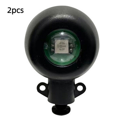 2db sportkorcsolya, kültéri lyukas crocs cipőlámpák, díszvilágítási kiegészítők, kempinglámpák, vízálló cipőlámpák