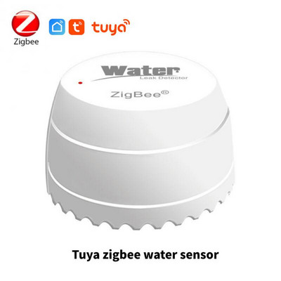 Tuya Zigbee nutikas vee lekke detektori andur Nutikas kodu vee üleujutuse andur koos Zigbee lüüsi toega Tuya Smart Life APP