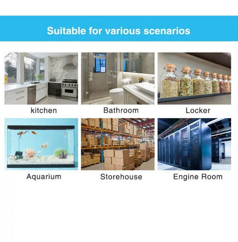 Tuya Zigbee Inteligentný detektor úniku vody Senzor inteligentnej domácnosti so senzorom zaplavenia vodou s podporou brány Zigbee, aplikácia Tuya Smart Life