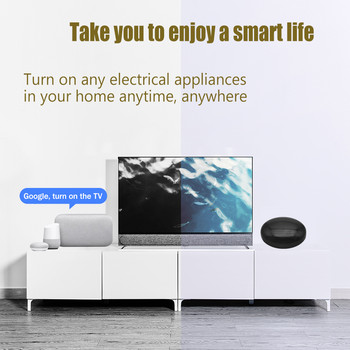 WiFi Tuya Smart Life Универсално IR дистанционно управление за климатик Телевизор със сензор за температура и влажност от Alexa Google Home