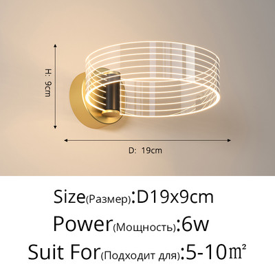 Unutarnje zidne svjetiljke Različiti stilovi Europski kućni namještaj Dekoracija za kuhinju Blagovaonski stol Spavaća soba Dnevni boravak