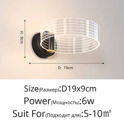 Unutarnje zidne svjetiljke Različiti stilovi Europski kućni namještaj Dekoracija za kuhinju Blagovaonski stol Spavaća soba Dnevni boravak