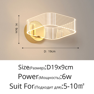 Unutarnje zidne svjetiljke Različiti stilovi Europski kućni namještaj Dekoracija za kuhinju Blagovaonski stol Spavaća soba Dnevni boravak