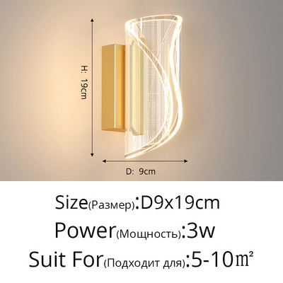 Unutarnje zidne svjetiljke Različiti stilovi Europski kućni namještaj Dekoracija za kuhinju Blagovaonski stol Spavaća soba Dnevni boravak