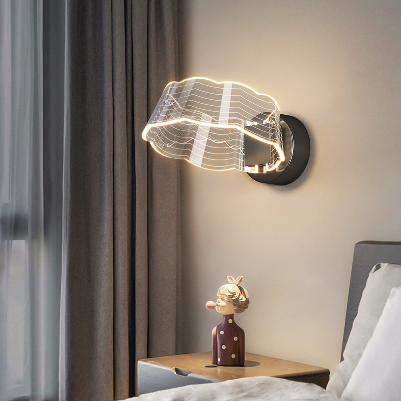 Vnútorné nástenné lampy v rôznych štýloch, európsky bytový nábytok, dekorácia do kuchyne, jedálenský stôl, spálňa, obývačka