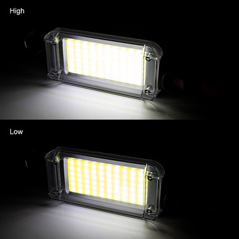Многофункционална LED къмпинг лампа с кука COB фенер с висока яркост с магнит Работна лампа за поддръжка USB батерийни фенери
