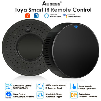 Интелигентно WIFI IR дистанционно управление Универсално инфрачервено дистанционно управление Tuya Smart Home за телевизор DVD AUD AC Работи с Alexa Google Home