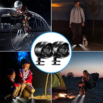 Croc Lights IPX5 Double Waterproof Searchlight Camping Outdoor Running Walking Φορητό Crocs Αξεσουάρ Διακοσμητικό Φανάρι