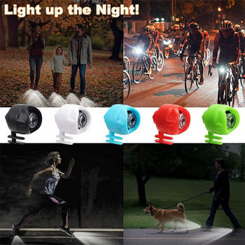 Croc Lights IPX5 двоен водоустойчив прожектор къмпинг на открито бягане ходене преносим Crocs аксесоари декорация фенер