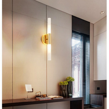Led осветление за баня Водоустойчиво осветление за огледало 5w AC85-220V LED стенно осветително тяло Проста модерна стенна лампа за всекидневна