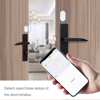 CORUI EWelink ZigBee Smart Window Door Gate Sensor Detector Smart Home Security Alarm System Alexa Google Home Smart Home Gadget