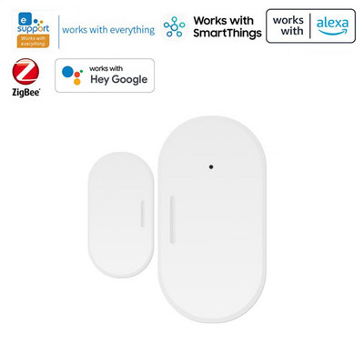 CORUI EWelink ZigBee Inteligentný senzor okien, dverí, brány, detektor inteligentného domáceho bezpečnostného alarmu Alexa Google Home Inteligentný domáci gadget