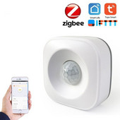 ZigBee WiFi PIR mozgásérzékelő Tuya vezeték nélküli infravörös érzékelő biztonsági betörésjelző érzékelő Smart life APP vezérlés kompatibilis