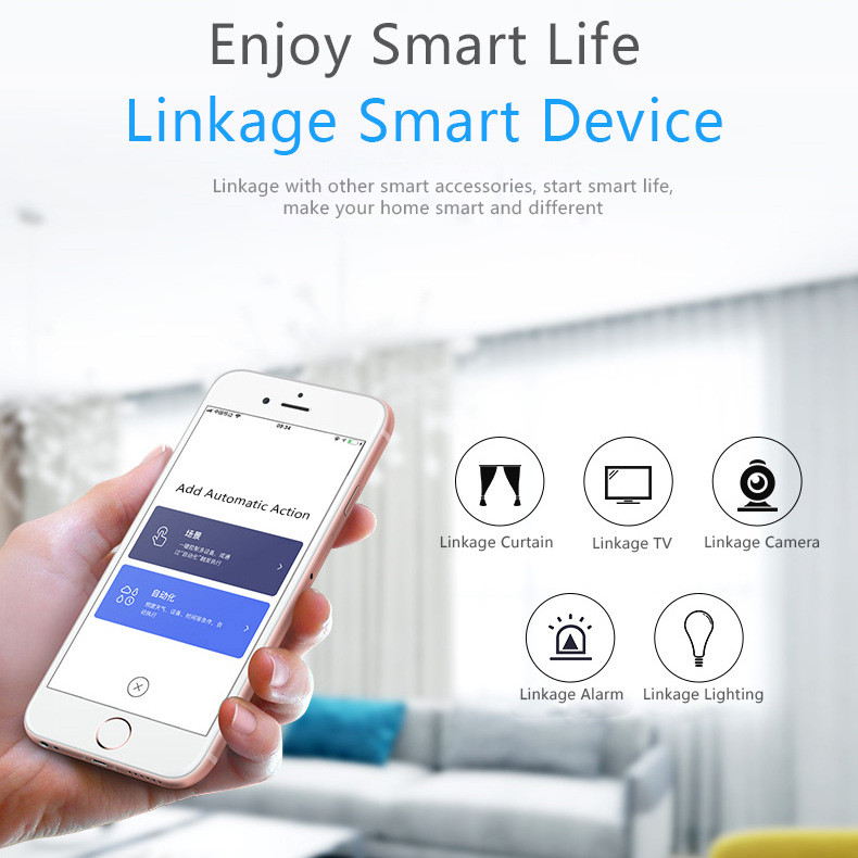 ZigBee WiFi PIR mozgásérzékelő Tuya vezeték nélküli infravörös érzékelő biztonsági betörésjelző érzékelő Smart life APP vezérlés kompatibilis