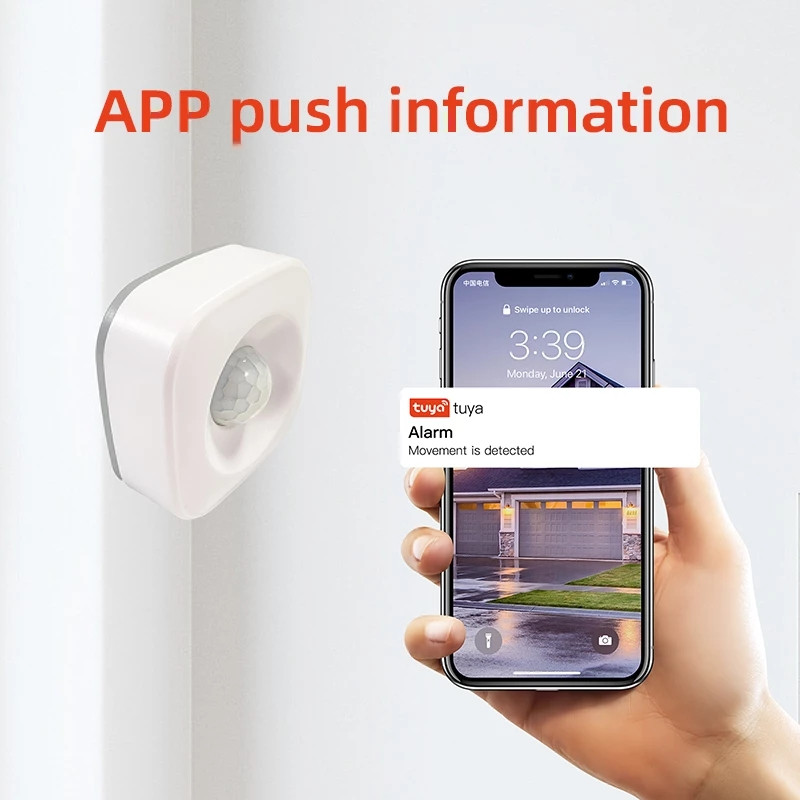 ZigBee WiFi PIR mozgásérzékelő Tuya vezeték nélküli infravörös érzékelő biztonsági betörésjelző érzékelő Smart life APP vezérlés kompatibilis