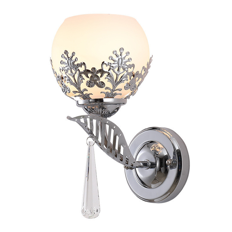 Μοντέρνο φωτιστικό τοίχου Led Iron Craft Απλό Υπνοδωμάτιο δίπλα στο κρεβάτι Δημιουργικό σαλόνι Τηλεόραση φόντου Σκάλες τοίχου Φωτιστικό τοίχου διάδρομος