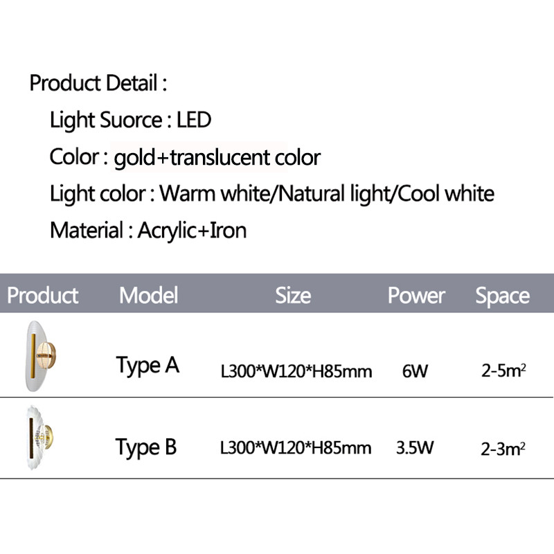 Moodsad LED-seinavalgustid Kodu siseruumides kasutatavad seinavalgustid elutuppa magamistuppa voodivalgustid koridorivalgustid koridorivalgustid Dekoratsioonivalgustid