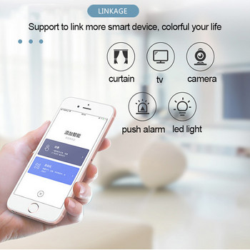 Zigbee Pir Αισθητήρας κίνησης Tuya Smart Home Human Body Movement Ασύρματος αισθητήρας Εργασία με θερμοστάτη λυχνίας LED διακόπτη φωτός Alexa