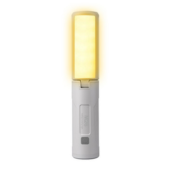Сгъваема атмосферна лампа Type-C Зареждане, акумулаторно фенерче за къмпинг 4 режима на осветяване със силиконова кука за къмпинг туризъм