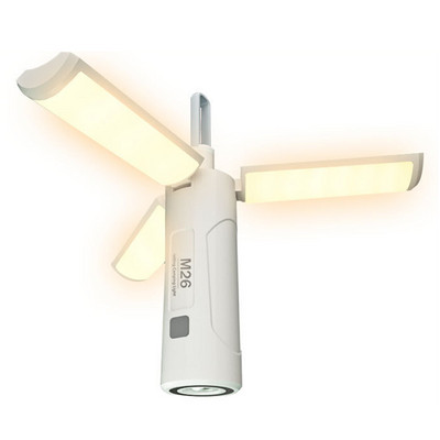 Lampă de atmosferă pliabilă de tip C, încărcare, lanternă de camping reîncărcabilă 4 moduri de iluminare cu cârlig din silicon pentru drumeții în camping