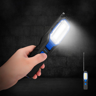COB LED pracovné svetlo USB nabíjateľné pracovné flexibilné magnetické inšpekčné svetlo baterka núdzové svetlo