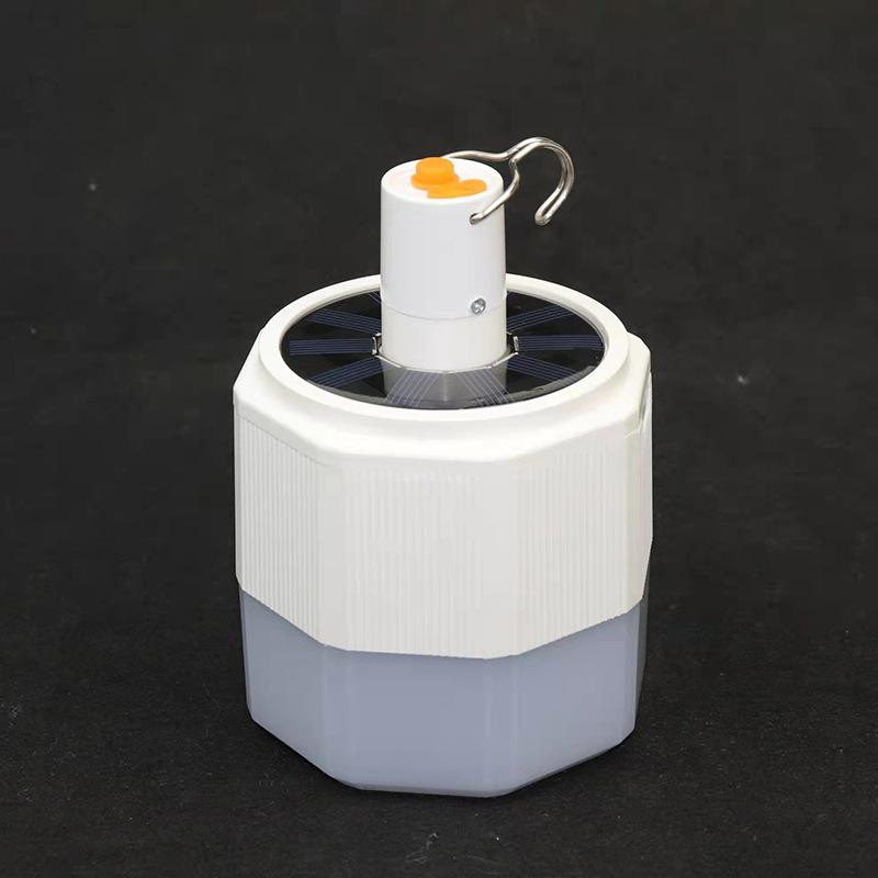 Noi lumini solare portabile de urgență, lanternă cu LED-uri, lampă mobilă pentru cort, cu cârlig, pentru camping, pescuit, iluminat de grădină.