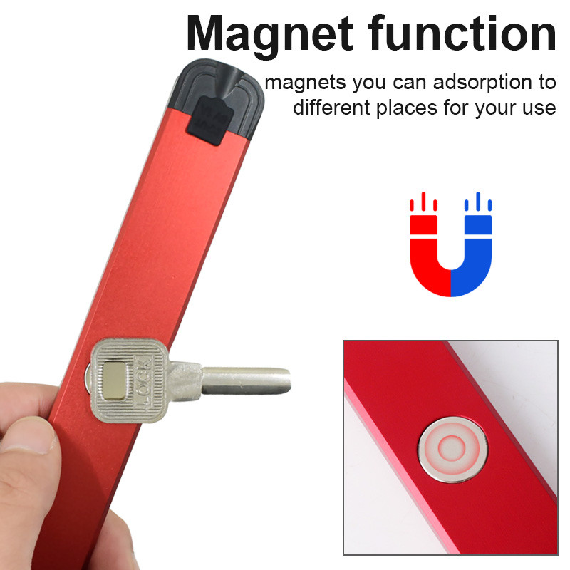 Hordozható COB+LED erős fényű zseblámpa USB újratölthető munkalámpa mágneses lámpa hordozható led zseblámpa kültéri kempingezéshez