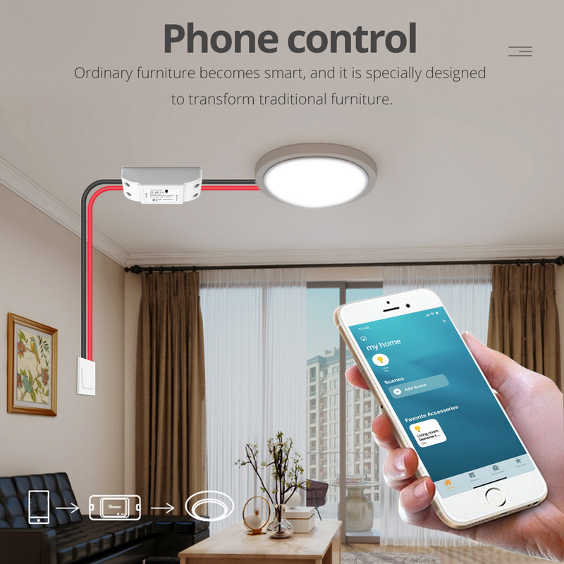 16A 10A 100-240V WIFI Breaker Relay Smart Home sīkrīki Casa Inteligent balss vadības slēdzis Apple Homekit Alexa Google Home