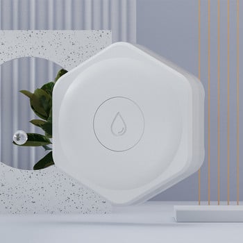 Zigbee Tuya Детектор за потапяне във вода Wifi Сензор за изтичане Аларма Интелигентен дом Сензор за наводнение на вода Работа с Alexa Zigbee Gateway