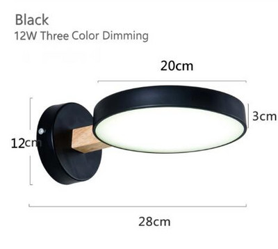 Nordic simplu dormitor noptiera creativ original troian card dragon living fundal perete lampă decorativă