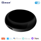 GIRIER Smart IR távirányító WiFi Smart Home univerzális infravörös távirányító hub TV-hez AC Együttműködik az Alexa Alice Google Asszisztenssel
