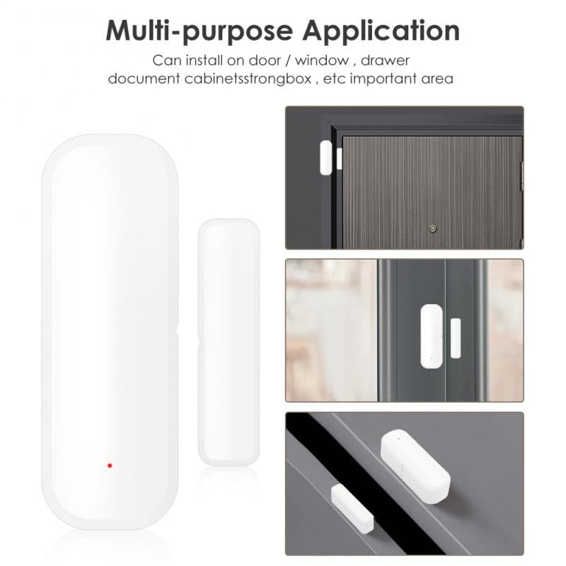 CORUI Tuya Smart WiFi Door Magnetic Alarm Detector Senzor vrata Senzor prozora Kontrola aplikacije Podržava Alexa Google Home Assistant