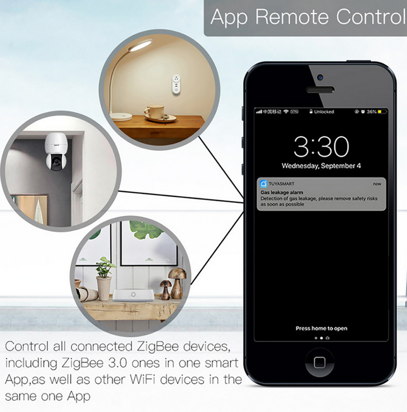 Tuya Smart Zigbee3.0 Bluetooth vairāku režīmu vārtejas centrmezgls viedajām mājām Zigbee ierīcēm darbojas ar Smart Life Alexa Google Home