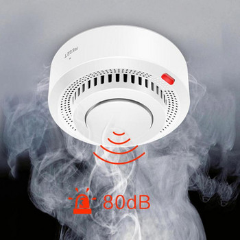 CORUI Smoke Sensor Tuya Smart Zigbee Smoke Detector Home Fire Sensor Progressive Sound Фотоелектрически Smoke Sensor Fire Alarm