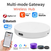 Tuya Smart Gateway Hub mitme mudeli Smart Home Bridge WiFi Bluetooth ZigBee APP juhtmeta kaugjuhtimispult Alexa Google Home