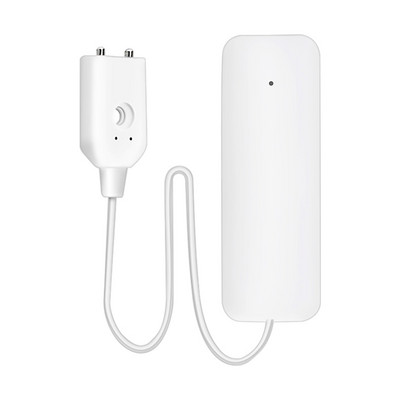 Tuya Zigbee ūdens noplūdes trauksmes signāls Ūdens noplūdes sensora detektora plūdu brīdinājuma pārplūdes drošības trauksmes sistēma darbojas ar ZigBee vārteju