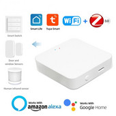 CoRui TUYA Gateway multimod WiFi+Bluetooth +Zigbee Gateway de comunicație multiprotocol tuya/smart life APP Telecomandă