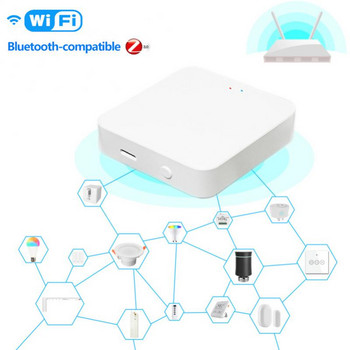 CoRui TUYA Πύλη πολλαπλών λειτουργιών WiFi+Bluetooth +Zigbee Multi-protocol Communication Gateway tuya/smart life APP Τηλεχειριστήριο
