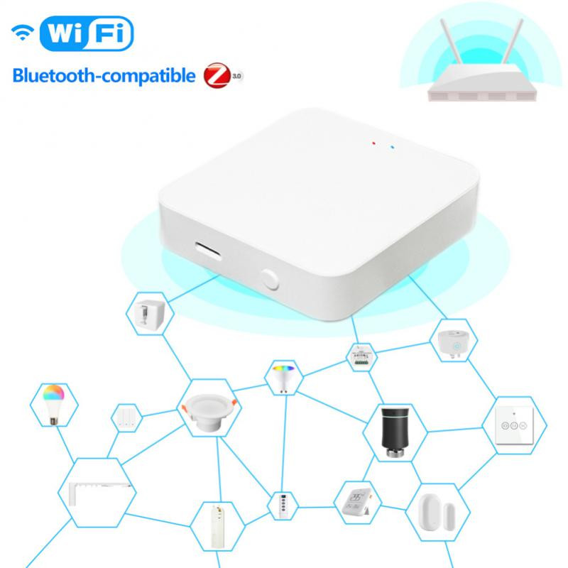 CoRui TUYA Gateway multimod WiFi+Bluetooth +Zigbee Gateway de comunicație multiprotocol tuya/smart life APP Telecomandă