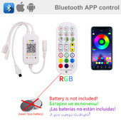 Alexa Google Home Tuya Control vocal Smart Home Bluetooth WiFi Telecomandă fără fir Comutator tactil Senzor LED Comutatoare de lumină 24V Dimmer