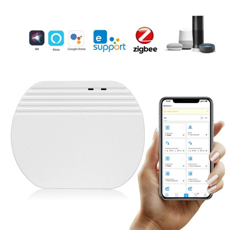 AUBESS EWelink ZigBee Smart Gateway Aplicație fără fir Smart Home Hub se conectează la produse întregi EWelink cu Intelligent Home