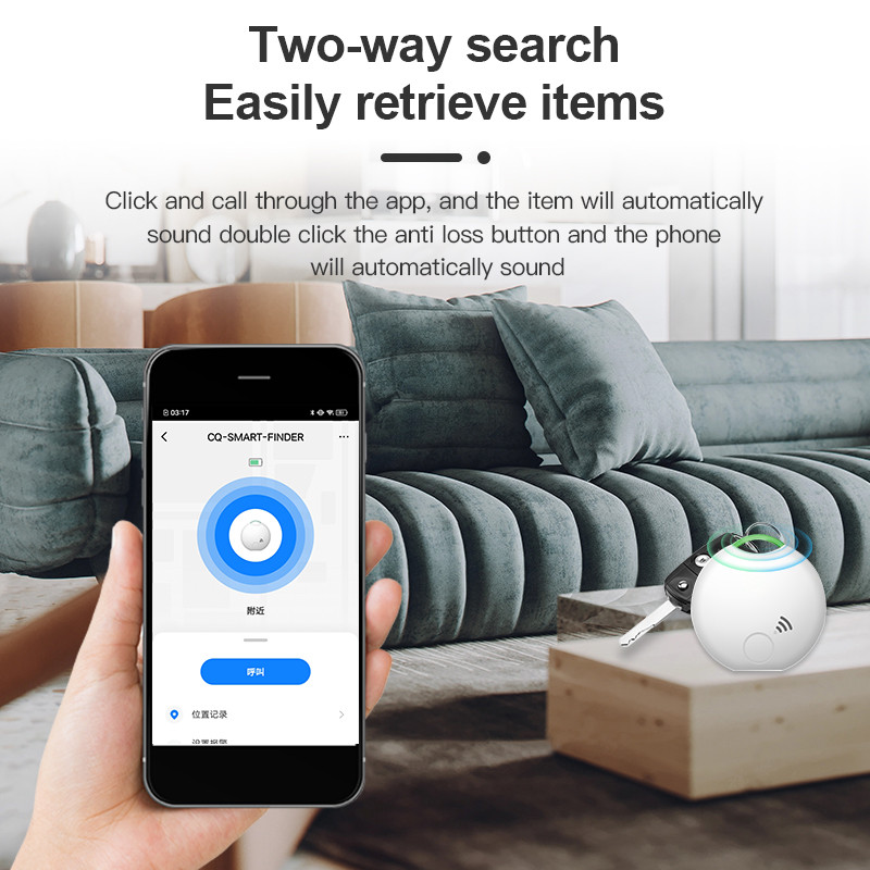 Tuya Bluetooth Tracker Smart Tag Key Finder Rahakotid Pagasi Koer Kaotsiminekuvastane IOS Android iphone jaoks Samsung IFTTT Juhtmevaba lokaator