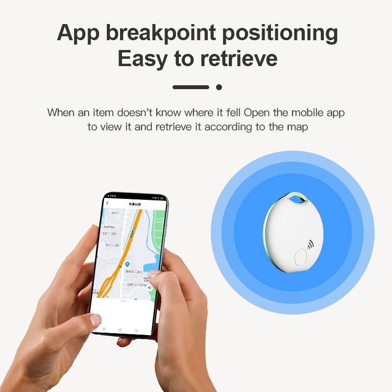 Tuya Bluetooth Tracker Smart Tag Key Finder Rahakotid Pagasi Koer Kaotsiminekuvastane IOS Android iphone jaoks Samsung IFTTT Juhtmevaba lokaator