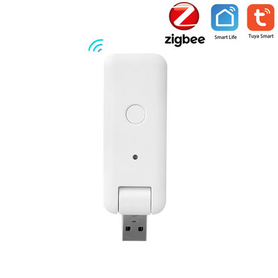 Tuya ZigBee 3.0 USB többmódú átjáró Smart Home Bridge vezeték nélküli átjáró 2MQTT Smart Life távirányító Munka az Alexa Google-lal