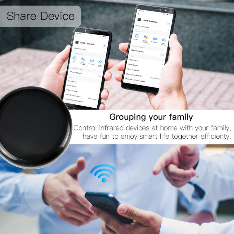 Tuya/Smart Life WiFi+RF+IR Smart Remot Elektriskā/garāžas durvju kontrolleris 433 Ierīces Balss vadība Darbs, izmantojot Alexa Google sākumlapu
